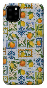 Mediterranean Stamps Pattern - Phone Case