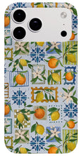 Load image into Gallery viewer, Mediterranean Stamps Pattern - Phone Case