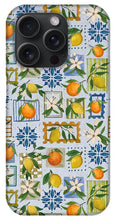 Load image into Gallery viewer, Mediterranean Stamps Pattern - Phone Case