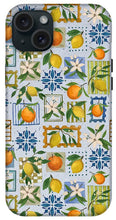 Load image into Gallery viewer, Mediterranean Stamps Pattern - Phone Case