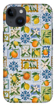 Load image into Gallery viewer, Mediterranean Stamps Pattern - Phone Case