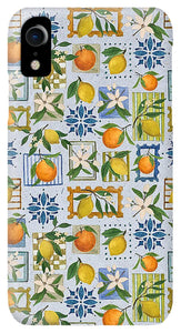 Mediterranean Stamps Pattern - Phone Case