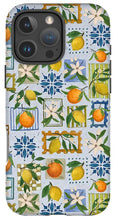 Load image into Gallery viewer, Mediterranean Stamps Pattern - Phone Case