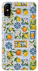 Mediterranean Stamps Pattern - Phone Case