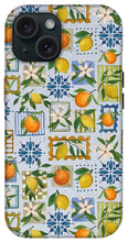 Load image into Gallery viewer, Mediterranean Stamps Pattern - Phone Case
