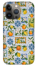 Load image into Gallery viewer, Mediterranean Stamps Pattern - Phone Case