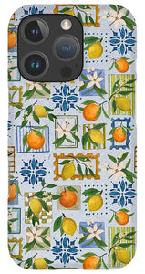 Mediterranean Stamps Pattern - Phone Case