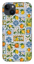 Load image into Gallery viewer, Mediterranean Stamps Pattern - Phone Case