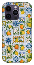 Load image into Gallery viewer, Mediterranean Stamps Pattern - Phone Case