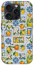 Load image into Gallery viewer, Mediterranean Stamps Pattern - Phone Case