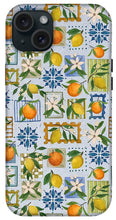 Load image into Gallery viewer, Mediterranean Stamps Pattern - Phone Case