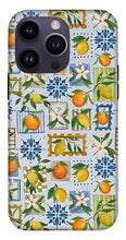 Load image into Gallery viewer, Mediterranean Stamps Pattern - Phone Case
