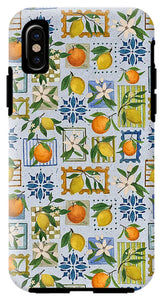 Mediterranean Stamps Pattern - Phone Case