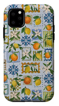 Load image into Gallery viewer, Mediterranean Stamps Pattern - Phone Case