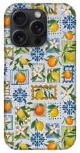 Load image into Gallery viewer, Mediterranean Stamps Pattern - Phone Case