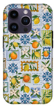 Load image into Gallery viewer, Mediterranean Stamps Pattern - Phone Case