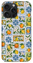 Load image into Gallery viewer, Mediterranean Stamps Pattern - Phone Case