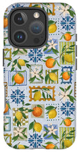 Load image into Gallery viewer, Mediterranean Stamps Pattern - Phone Case