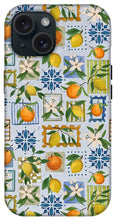 Load image into Gallery viewer, Mediterranean Stamps Pattern - Phone Case