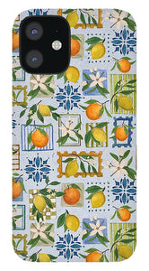 Mediterranean Stamps Pattern - Phone Case