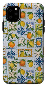 Mediterranean Stamps Pattern - Phone Case
