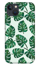 Load image into Gallery viewer, Monstera Watercolor Pattern - Phone Case