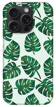 Load image into Gallery viewer, Monstera Watercolor Pattern - Phone Case