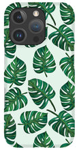 Load image into Gallery viewer, Monstera Watercolor Pattern - Phone Case