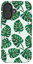Load image into Gallery viewer, Monstera Watercolor Pattern - Phone Case