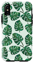 Load image into Gallery viewer, Monstera Watercolor Pattern - Phone Case