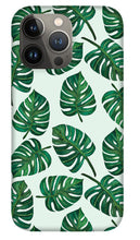 Load image into Gallery viewer, Monstera Watercolor Pattern - Phone Case