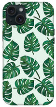 Load image into Gallery viewer, Monstera Watercolor Pattern - Phone Case
