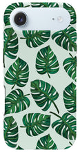 Load image into Gallery viewer, Monstera Watercolor Pattern - Phone Case
