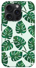 Load image into Gallery viewer, Monstera Watercolor Pattern - Phone Case