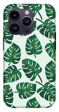 Load image into Gallery viewer, Monstera Watercolor Pattern - Phone Case