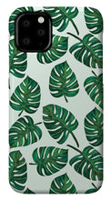 Load image into Gallery viewer, Monstera Watercolor Pattern - Phone Case