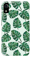Load image into Gallery viewer, Monstera Watercolor Pattern - Phone Case