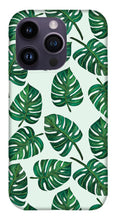 Load image into Gallery viewer, Monstera Watercolor Pattern - Phone Case