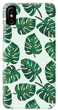 Load image into Gallery viewer, Monstera Watercolor Pattern - Phone Case