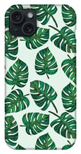 Load image into Gallery viewer, Monstera Watercolor Pattern - Phone Case