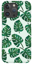 Load image into Gallery viewer, Monstera Watercolor Pattern - Phone Case
