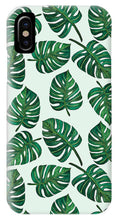 Load image into Gallery viewer, Monstera Watercolor Pattern - Phone Case