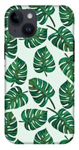 Load image into Gallery viewer, Monstera Watercolor Pattern - Phone Case