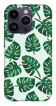 Load image into Gallery viewer, Monstera Watercolor Pattern - Phone Case