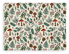 Load image into Gallery viewer, Mushroom Forest Pattern - Blanket