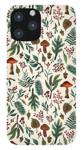 Mushroom Forest Pattern - Phone Case