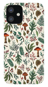 Mushroom Forest Pattern - Phone Case