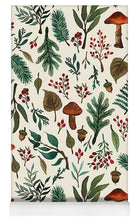 Load image into Gallery viewer, Mushroom Forest Pattern - Yoga Mat