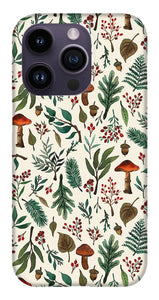 Mushroom Forest Pattern - Phone Case