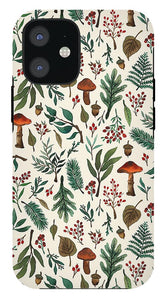 Mushroom Forest Pattern - Phone Case